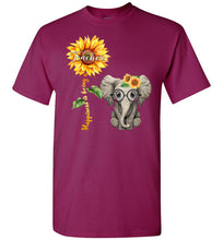 Load image into Gallery viewer, Happiness is being a teacher sunflower e hoodie sweatshirt tshirt elephant up to 5xl