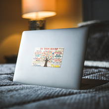 Load image into Gallery viewer, Social Worker Sticker, In This Office We Are Helpful We Are A Team