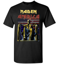 Load image into Gallery viewer, Iron maiden america legacy of beast usa tour 2019 signed t shirt unisex tshirt